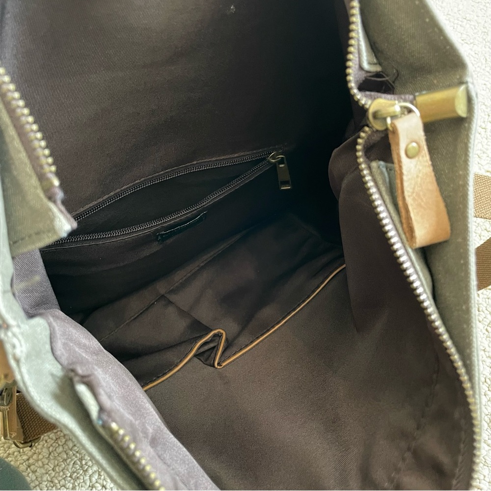 Ecosusi | Canvas Crossbody Bag | os - Picture 4 of 6